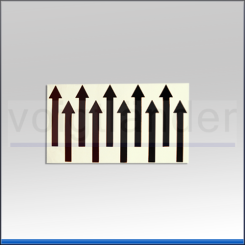 Arrows, Self-Adhesive, 28 x 3mm 