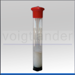 Asservatenrohr mit PE-Stopfen,  24 x 200mm (DxL) 