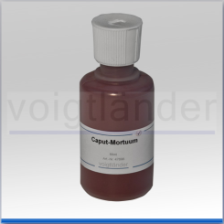 Caput-Mortuum mit Reisstärke 