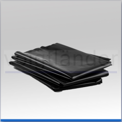 Leichenabdeckfolien PE, schwarz 