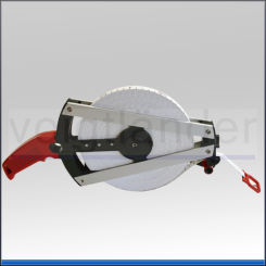 Rahmen-Bandmaß, 50m, BMI, glasfaserverstärktes Filon-Kunststoffband, 13mm (B) 