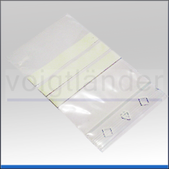 Druckverschlussbeutel PE, mit Beschriftungsfeld 