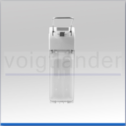 Wall Dispenser white, for 500ml and 1L bottles 
