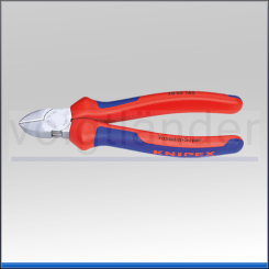 Seitenschneider Kraft, 160mm (L), verchromt, Knipex 