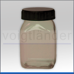 Wide Neck Jar, PVC, square 