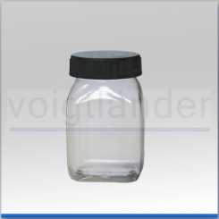 Wide Neck Container PETG, square 