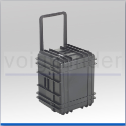 Transit Case PP, black, without contents (605 x 511 x 437mm) 