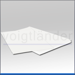 Chromolux Backing Card white high gloss paper 