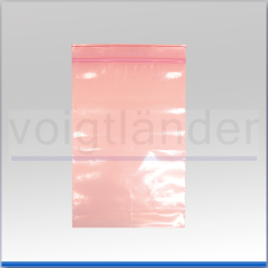 Druckverschlussbeutel PE, antistatisch, Minigrip 