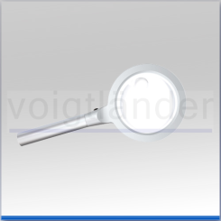 Hand Magnifier Luminaire LED, 5x, 55mm (d), 20dpt 