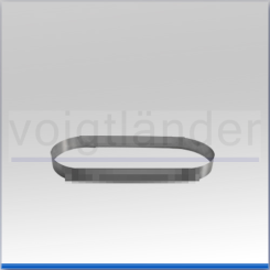 Casting Frame (stainless steel), 61cm (L), adjustable 