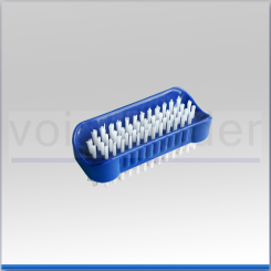Nail Brush PP, dual-sided, with nylon bristles  