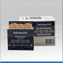 Pflaster wasserabweisend, Nachfüllset Salvequick, Refill 6036 