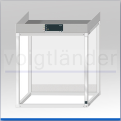 Hazardous Materials Workplace GAP-LINE with fresh air curtain 