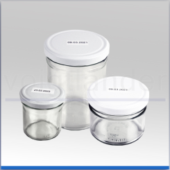 Brandasservatenglas, Klarglas 