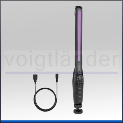 UV Hand-Held Lamp LED, rechargeable by USB, 8 Watt 