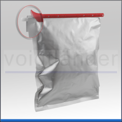 Quick seal clip for Multi-Layer Film Bag 