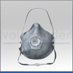 Disposable respiratory mask FFP3 NR D with valve 