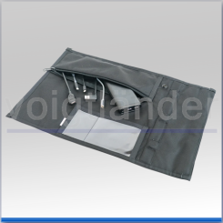 Faraday bag for mobile phones, 150 x 240mm, with charging unit  