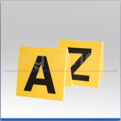 Evidence Markers (Tents) A - Z 