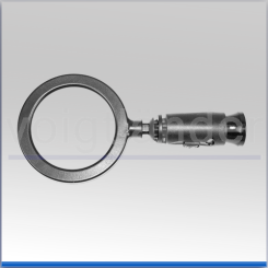 Handleuchtlupe LED, 3x, 90mm (D), 8dpt 