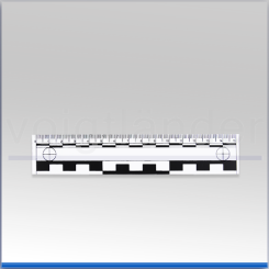 Photo Evidence Ruler, magnetic, measuring range 150mm 