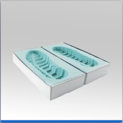 Foam pad for shoe prints, Mediform 