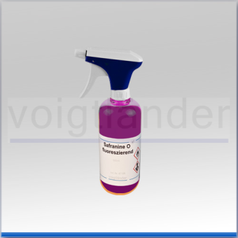 Safranin 0, Solution, 500ml, in plastic spray bottle 