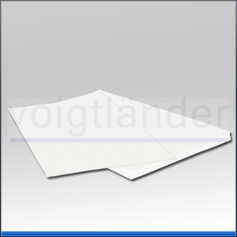 Backing Card white non-reflective, 170g/m² 