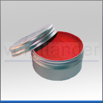 Magnetic Powder UV red, 100g, in aluminium tin 