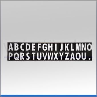 Buchstabensatz A-Z magnetisch, 30 x 20mm (HxB) 