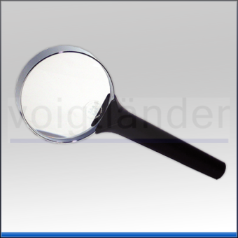 Hand Magnifier biconvex, 2.5x, 65mm (d), 6dpt 2.5x / 65mm (d)