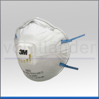 Einmal-Atemschutzmaske FFP2 NR D mit Ventil 