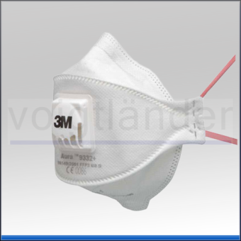 Disposable Respiratory Mask FFP3 NR D with valve 