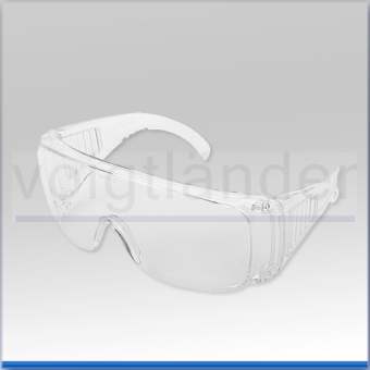 Schutzbrille/Überbrille Standard, Augenraumabdeckung 