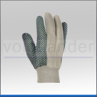 Work Gloves, dotted on both sides, size 8-10 