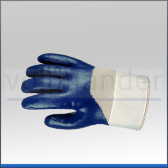 Nitrile Coated Work Gloves, blue 