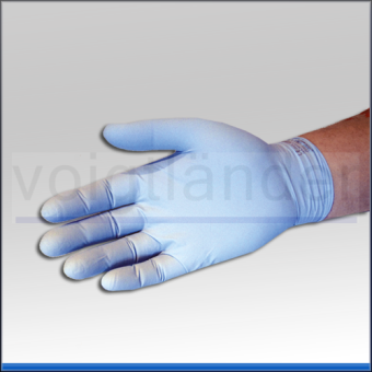 Nitrile Disposable Gloves, Safegrip, blue 