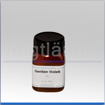 Gentian Violett, Pulver,   25g, in Weithalsbehälter 
