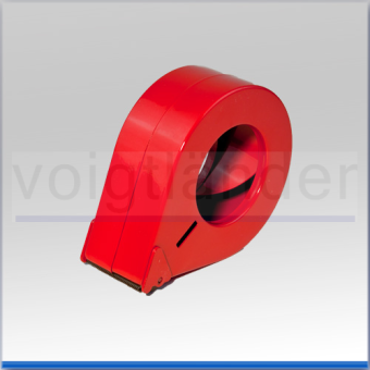 Dispenser for Tape, metal housing, for lifting tape with a width of 50mm, 3" core size / 75mm core 