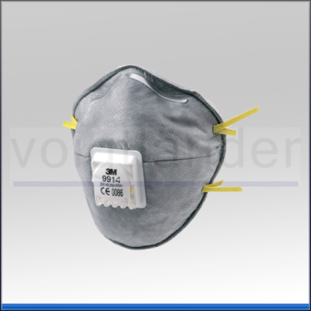 Einmal-Atemschutzmaske FFP1 NR D mit Ventil 