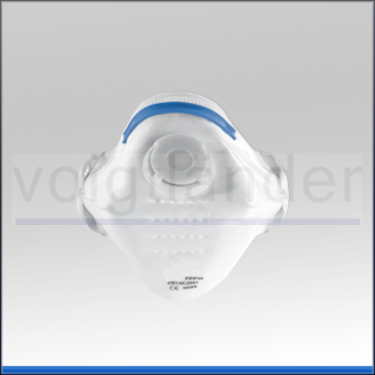 Einmal-Atemschutzmaske FFP3 NR D mit Ventil 