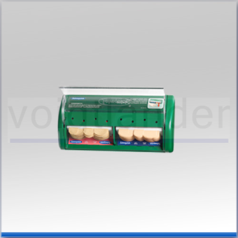 Plaster Dispenser Salvequick, 23 x 12 x 5.5cm (WxHxD) 