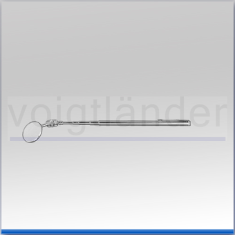 Mouth / Laryngeal Mirror, 30mm (d), extendable up to 500mm 
