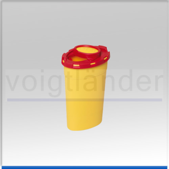 Kanülen-Entsorgungsbehälter,  200ml, oval 