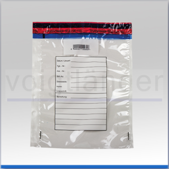 Safety Bag Debasafe Forensic (Fingerprint Bag), 245 x 320mm 