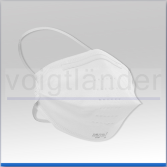 Einmal-Atemschutzmaske FFP2 NR D ohne Ventil 