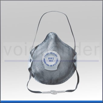 Disposable respiratory mask FFP2 NR D with valve  