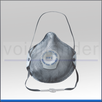Disposable respiratory mask FFP3 NR D with valve 